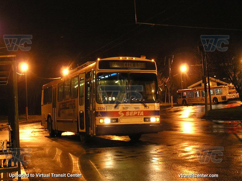 SEPTA Neoplan 3374 on Route 66
Route 66 to City Line
Keywords: SEPTA;Neoplan AN440