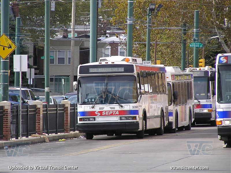 SEPTA Neoplan 3395
In the Yard signed up as route 484
November 2nd, 2007
