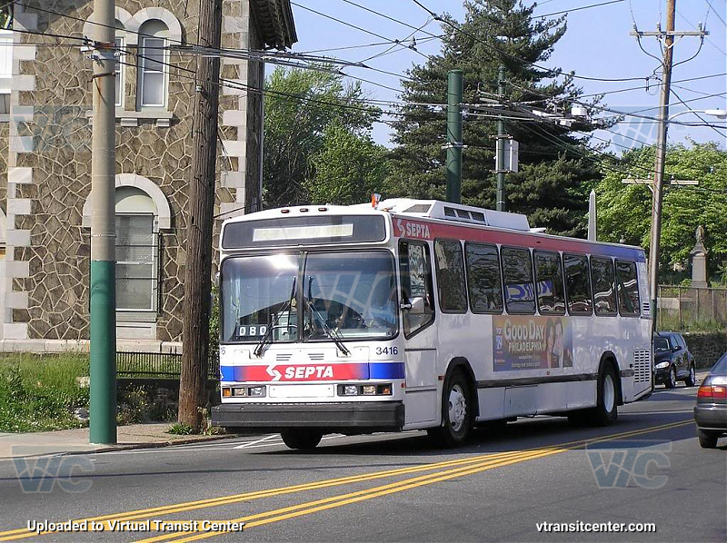 SEPTA Neoplan 3416 on Route 66
Route 66 to Frankford Terminal
Keywords: SEPTA;Neoplan AN440
