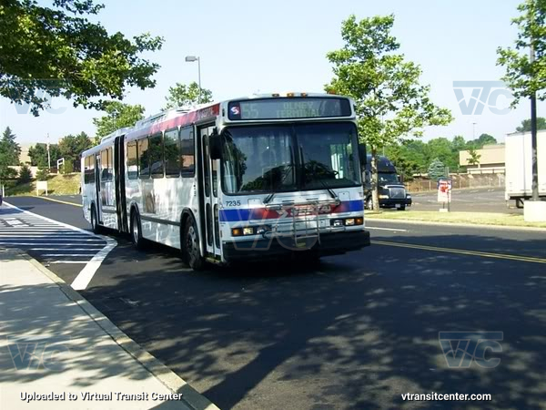 SEPTA 7235 on Route 55
Route 55 to Olney Terminal
