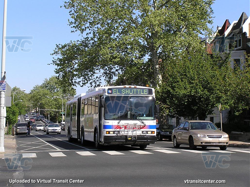 SEPTA 7234 on an El Shuttle
El Shuttle
