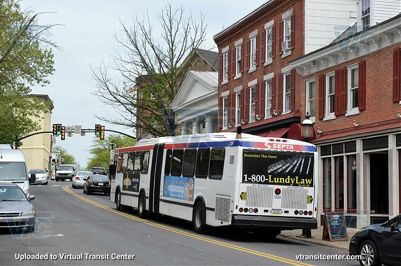 SEPTA 7234
Rear view
