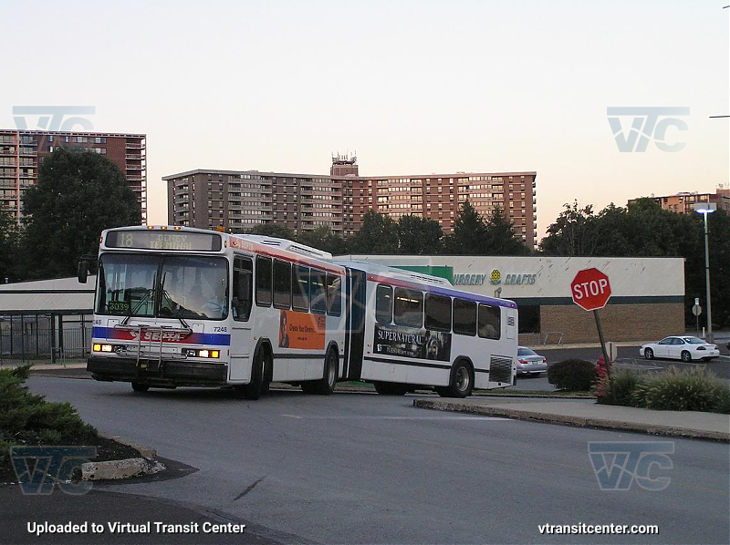 SEPTA 7248 on Route 18
Route 18 to Olney Terminal
