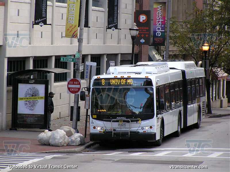 MTA Maryland 08016 on route 8
Route 8 to University of Maryland
