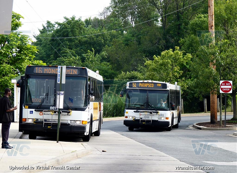 MTA Maryland 0072 and 0298
Keywords: MTA Maryland;Neoplan AN440LF;NABI 416