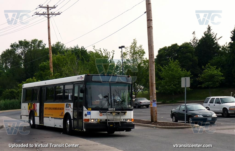 MTA Maryland 9858
