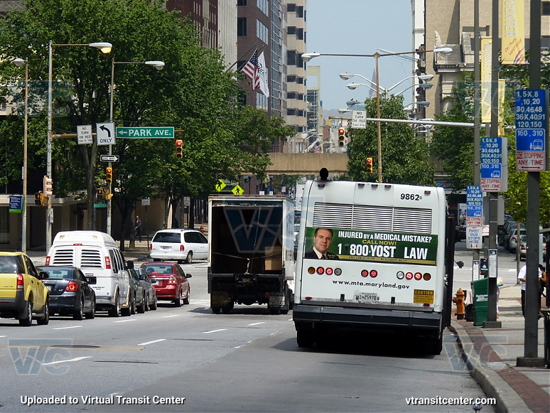 MTA Maryland 9862
Rear View
