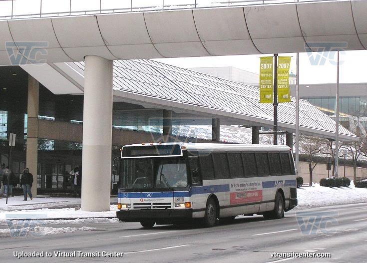 MTA Maryland 9028 on Route 4
Route 4 to Carey
