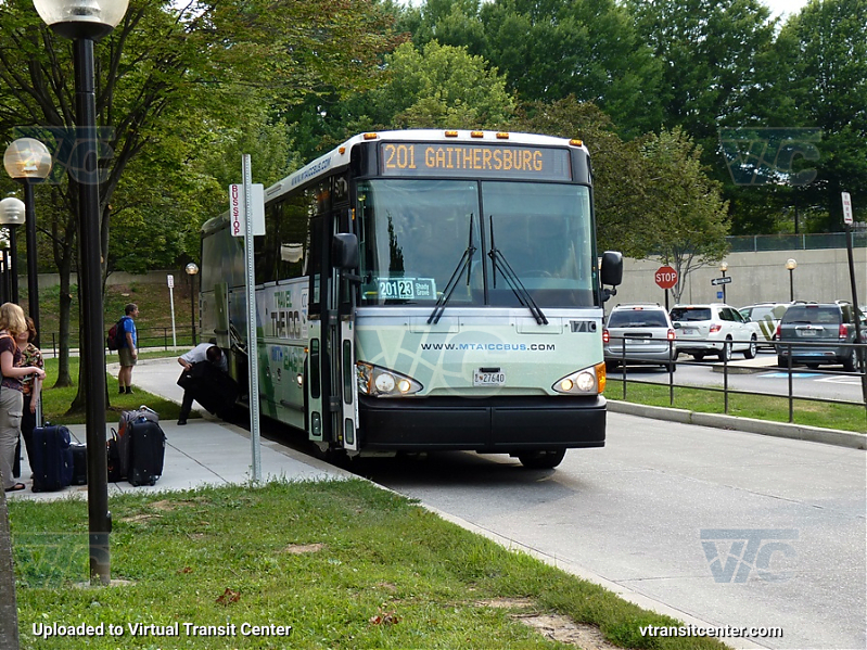 MTA Maryland 171 on Route 201
Route 201 to Gaithersburg
The ICC
