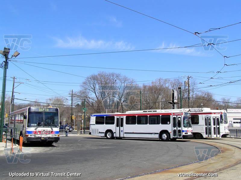 SEPTA 5023, Neoplan 3427, and Trolley K-Car 9098
Keywords: SEPTA Bus;Neoplan AN440;SEPTA Bus;NABI 416