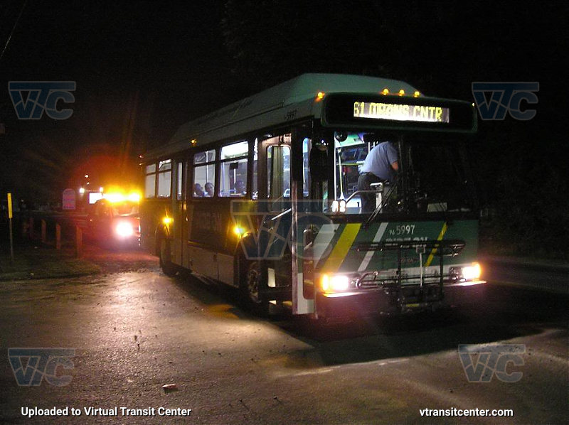 Montgomery County Ride-On 5997 on Route 61
Route 61 Trans Center
