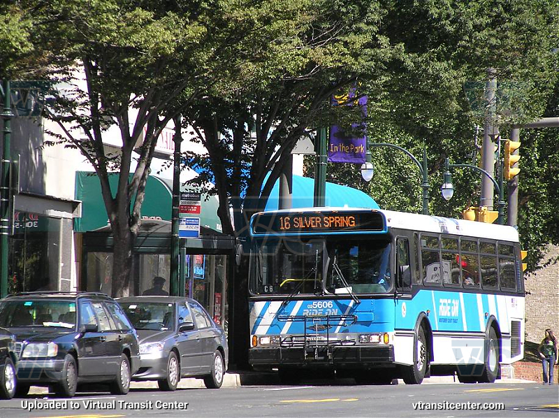 Montgomery County Ride-ON 5606 ib Route 16
Route 16 to Silver Spring
