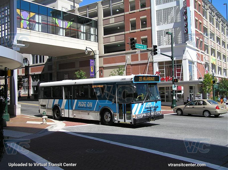 Montgomery County Ride-ON 5610 on Route 20
