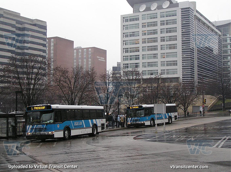 Montgomery County Ride-On Orion V buses
