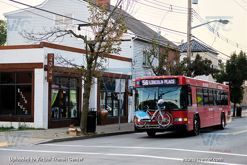 Pittsburgh Regional Transit 6534 on Route 56
Route 56 to Lincoln Place
August 26th, 2020
