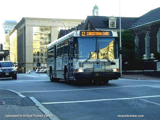 DART First State NABI 504 on Route 12
Route 12 to Christiana Care
