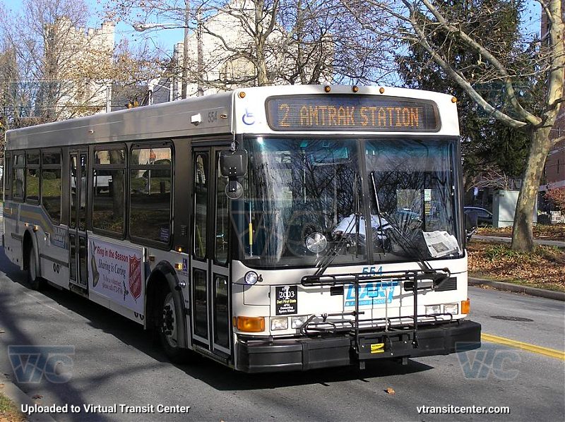 DART First State NABI 554 on Route 2
Route 2 to Wilmington Amtrak Station
