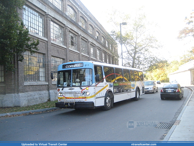 Tompkins Consolidated Area Transit 911
A 1991 Orion I (model 1.507) at Cornell University in Ithaca, NY.

October 26, 2008
