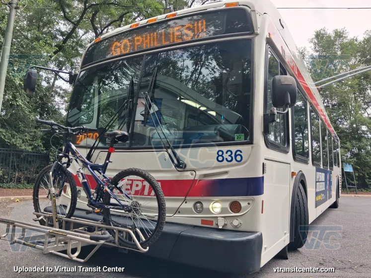 SEPTA 836 on Route 66
Route 66 to Frankford Transit Center
Keywords: SEPTA Bus;New Flyer E40LFR