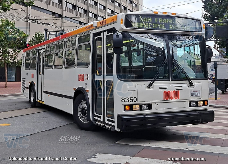 SF MUNI 8350
San Francisco Municipal Railway
