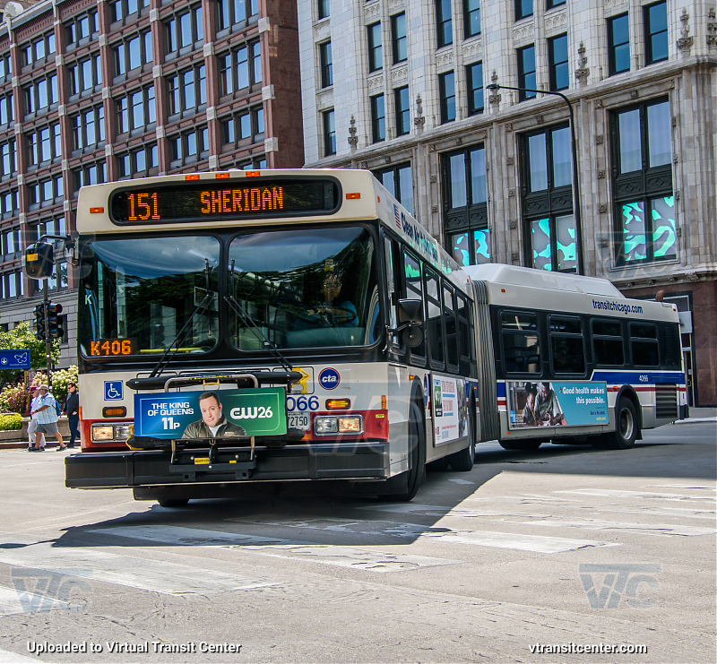 Chicago Transit Authority 4066 on Route 151
Route 151 Sheridan
