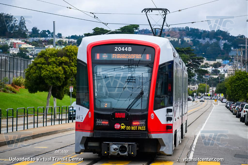 SF MUNI LRV 2044 
