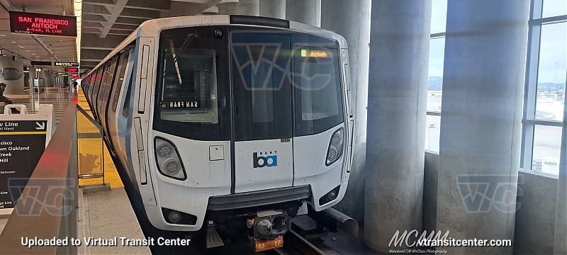 BART 3048 to Antioch
Yellow Line to Antioch at the Airport
