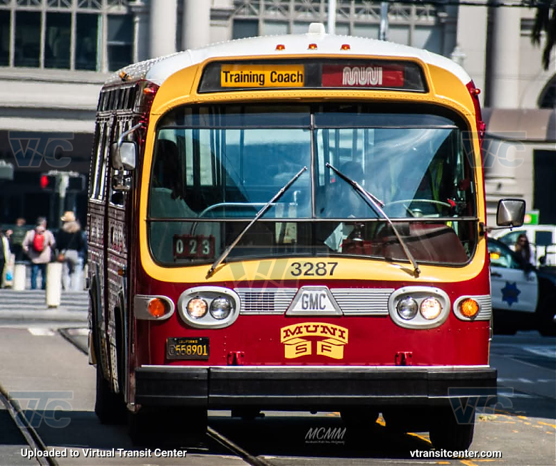SF MUNI Fishbowl 3287
Muni Heritage

