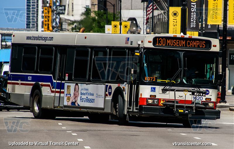 Chicago Transit Authority 1620 on Route 130
Route 130 Museum Campus
