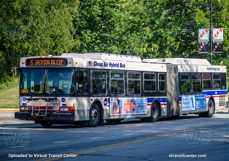 Chicago Transit Authority 4192 on Route 6
