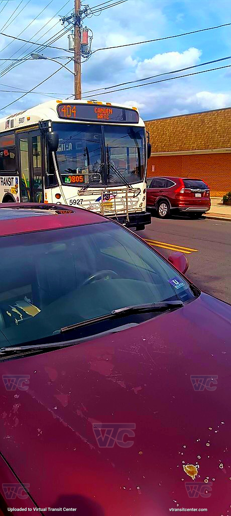 NJ Transit 5927 on the 404
