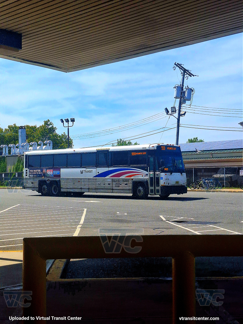 NJ Transit 17076 on the 559
559 to Atlantic City 
Keywords: Jerzey boy Productions