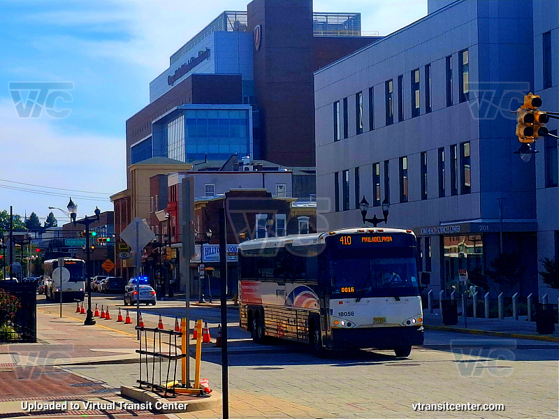 NJ Transit 18056 on the 410
410 to Philadelphia 
Keywords: Jerzey boy Productions