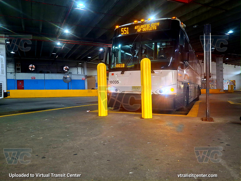 NJ Transit 18035 on the 551
551 at Gate 4
Keywords: Jerzey boy Productions