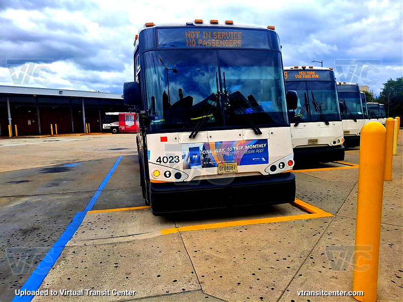 NJ Transit 4023 @ AC bus Terminal
Not in Service
No Passengers
Keywords: Jerzey boy Productions