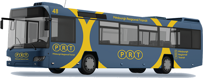 PRT Bus Graphic
