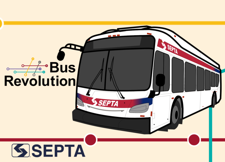 SEPTA Bus Revolution Graphic