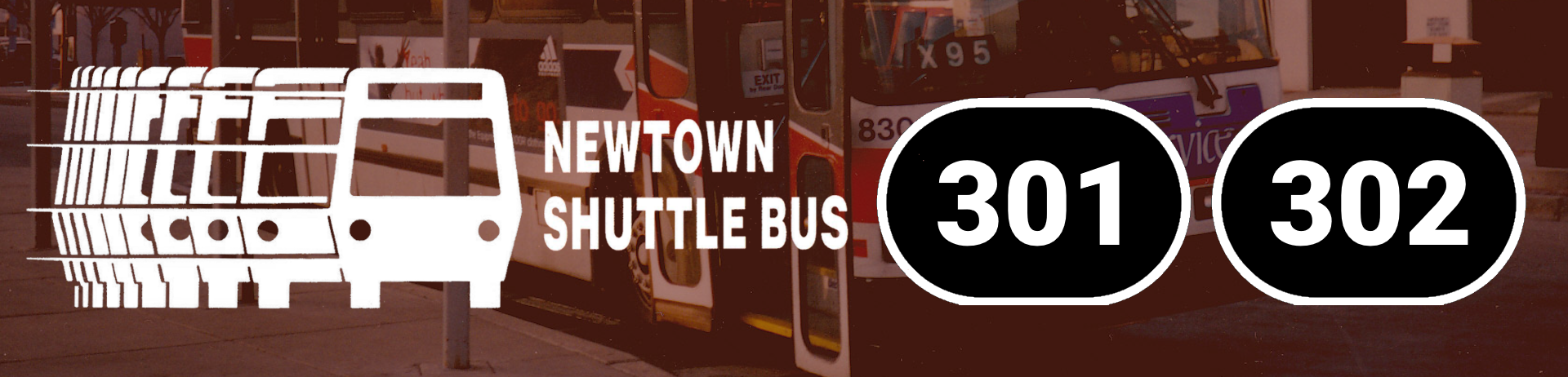 SEPTA Newtown Shuttle Bus and Routes 301 and 302