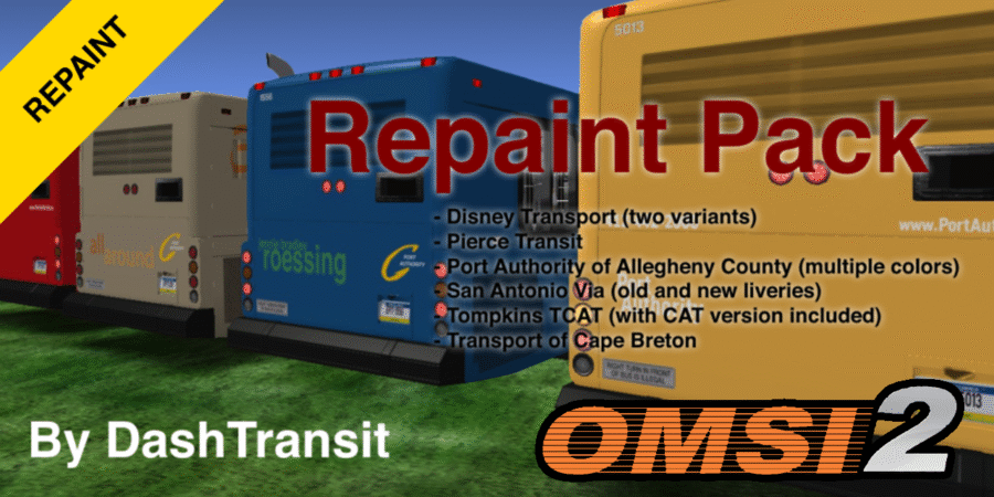 Gillig Low Floor Repaint Pack